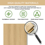 Charger l'image dans la visionneuse de galerie, 24" W X 4" D Oak Hardwood Flooring Eco-Friendly Solid Wood Flooring 20-Pack Cover 13.18 Sq. Ft Multi-Scenario Application