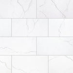 Charger l'image dans la visionneuse de galerie, Beldale 12 in. x 24 in. Matte Porcelain Marble Look Floor and Wall Tile