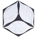 Charger l'image dans la visionneuse de galerie, Corola Hexagon 7.7 in. x 8.9 in. Matte Porcelain Floor and Wall Tile