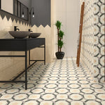 Charger l'image dans la visionneuse de galerie, DaVinci 7.9" x 7.9" Porcelain Patterned Wall & Floor Tile
