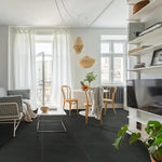 Load image into Gallery viewer, Dimensions 24 in. x 24 in. Matte Porcelain Concrete Look Floor and Wall Tile