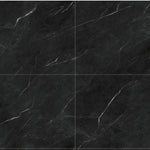 Charger l'image dans la visionneuse de galerie, Revêtement de sol rigide en marbre ébène Marblesque de 5,5 mm d'épaisseur x 18,5 po de largeur x 37 po de longueur (19,02 pi²/caisse)