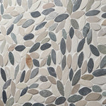 Charger l'image dans la visionneuse de galerie, Picturesque Flower 11.81 in. x 11.81 in. Natural Stone Floor and Wall Mosaic Tile (0.97 Sq. Ft. / Each)