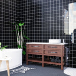 Load image into Gallery viewer, Porcetile 11.82 in. x 11.82 in. Squares Matte Porcelain Mosaic Wall and Floor Tile