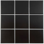 Load image into Gallery viewer, Porcetile 11.82 in. x 11.82 in. Squares Matte Porcelain Mosaic Wall and Floor Tile