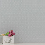 Load image into Gallery viewer, Retro Hexo Lume Grey Hexagon 11 in. x 13 in. Matte Porcelain Mosaic Floor and Wall Tile