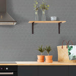 Load image into Gallery viewer, Retro Hexo Lume Grey Hexagon 11 in. x 13 in. Matte Porcelain Mosaic Floor and Wall Tile