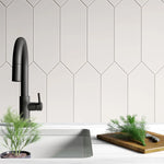 Charger l'image dans la visionneuse de galerie, Russell 4" x 12" Porcelain Picket Hexagon Wall & Floor Subway Tile (10.76 Sq. Ft. / Case)