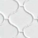 Charger l'image dans la visionneuse de galerie, Silica White Lantern 9 in. x 11 in. Glossy Porcelain Mosaic Floor and Wall Tile