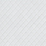 Charger l'image dans la visionneuse de galerie, Silica White Lantern 9 in. x 11 in. Glossy Porcelain Mosaic Floor and Wall Tile