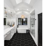 Load image into Gallery viewer, Voyage 9 in. x 10 in. Matte Porcelain Hexagon Floor and Wall Tile