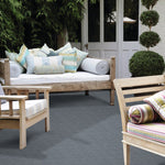 Charger l'image dans la visionneuse de galerie, Dalles de moquette Foss Floors Hobnail N66 Sky Grey 24 po x 24 po (15 dalles/boîte)