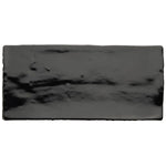 Load image into Gallery viewer, Merola Tile Chester Nero 3 inch x 6 inch Ceramic Wall Tile – 5.72 sq. ft. per Case, Glossy Smooth Finish
