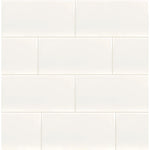 Charger l'image dans la visionneuse de galerie, Segment 3 in. x 6 in. Glossy Ceramic Subway Wall Tile