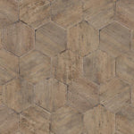 Charger l'image dans la visionneuse de galerie, Merola Tile Retro Hex Terra Porcelain Tile 14.13 inch x 16.25 inch – 11.05 sq. ft. per Case Matte Wood Look Finish