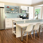 Load image into Gallery viewer, Merola Tile Chester Acqua 3 inch x 6 inch Ceramic Wall Tile – 5.72 sq. ft. per Case, Glossy Smooth Finish