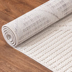 Load image into Gallery viewer, StyleWell Garden Maze Gray 5 ft. 3 in. x 7 ft. Indoor Area Rug