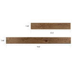 Load image into Gallery viewer, NATU XXL Heirloom 3/8-inch T x 7.5-inch W x Varying L Engineered Hardwood Flooring (19.43 sq. ft./case)