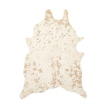 Charger l'image dans la visionneuse de galerie, Tapis d'intérieur nuLOOM Iraida en fausse peau de vache blanc cassé 1,2 m x 1,5 m