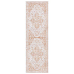 Load image into Gallery viewer, Safavieh Arizona Jannah Beige / Gold 2 ft. 6 in. x 8 ft. Indoor Machine Washable Runner