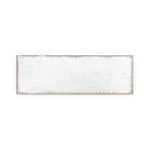 Charger l'image dans la visionneuse de galerie, Carrelage mural en céramique brillant Jeffrey Court Reina Cloud White, 4 po x 12 po (10,98 pi²/caisse)