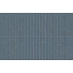 Load image into Gallery viewer, Anatolia 3-inch x 12-inch Geometra Ivy Ink Glossy Pressed Glazed Ceramic Tile (10.66 sq.ft. / case)