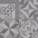 Load image into Gallery viewer, Mono Serra Cemetina Gray 13.4 in. x 13.4 in. Ceramic Tile (14.95 sq. ft./Case)