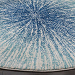 Charger l'image dans la visionneuse de galerie, Tapis d'intérieur rond Safavieh Evoke Martin Royal / Ivoire 6 pi 7 po x 6 pi 7 po