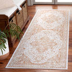 Load image into Gallery viewer, Safavieh Arizona Jannah Beige / Gold 2 ft. 6 in. x 8 ft. Indoor Machine Washable Runner
