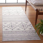 Charger l'image dans la visionneuse de galerie, Tapis de couloir d'intérieur lavable en machine Safavieh Arizona Blanca beige/anthracite 2 pi 6 po x 8 pi