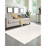 Load image into Gallery viewer, StyleWell Garden Maze Gray 5 ft. 3 in. x 7 ft. Indoor Area Rug