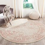 Load image into Gallery viewer, Safavieh Adirondack Mackenzie Ivory / Rose 6 ft. x 6 ft. Indoor Round Area Rug