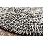 Charger l'image dans la visionneuse de galerie, Tapis ovale d'intérieur/extérieur Colonial Mills Anastasia noir 1,5 m x 2,1 m