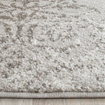 Load image into Gallery viewer, Safavieh Adirondack Roslyn Silver / Ivory 8 ft. x 8 ft. Indoor Square Area Rug