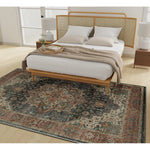 Load image into Gallery viewer, StyleWell Distressed Antique Multi 7 ft. 6-inch x 9 ft. Indoor Area Rug