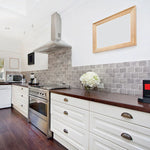 Charger l'image dans la visionneuse de galerie, Carrelage mural en céramique brillant Jeffrey Court Gris Rustico 3 po x 6 po (5,38 pi²/boîte)