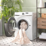 Load image into Gallery viewer, Safavieh Arizona Jannah Beige / Gold 2 ft. 6 in. x 8 ft. Indoor Machine Washable Runner