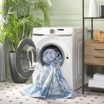 Load image into Gallery viewer, Safavieh Arizona Blanche Beige / Blue 2 ft. 6 in. x 8 ft. Indoor Machine Washable Runner