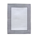 Load image into Gallery viewer, StyleWell Black w/ White 6 ft. x 9 ft. Outdoor Area Rug
