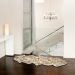 Charger l'image dans la visionneuse de galerie, Tapis double peau de mouton naturelle de Nouvelle-Zélande 60 cm x 1,80 m - Dégradé chocolat