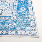 Load image into Gallery viewer, Safavieh Arizona Blanche Beige / Blue 2 ft. 6 in. x 8 ft. Indoor Machine Washable Runner