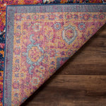 Load image into Gallery viewer, Safavieh Evoke Watson Fuchsia / Orange 5 ft. 1 in. x 5 ft. 1 in. Square Area Rug