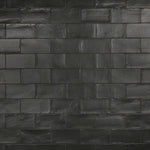 Load image into Gallery viewer, Merola Tile Chester Matte Nero 3 in. x 6 in. Ceramic Wall Tile (5.72 sq. ft./Case)