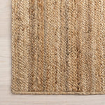 Load image into Gallery viewer, nuLOOM Hand Woven Rigo Jute Rug Natural 2 ft. 3-inch x 4 ft. Indoor Oval Rug