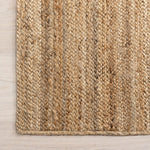 Load image into Gallery viewer, nuLOOM Hand Woven Rigo Jute Rug Natural 4 ft. x 6 ft. Indoor Oval Rug