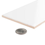 Load image into Gallery viewer, Merola Tile Projectos Urban Glossy White 3-7/8 in. x 7-3/4 in. Ceramic Wall Tile (11.47 sq. ft./Case)