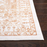Load image into Gallery viewer, Safavieh Arizona Jannah Beige / Gold 2 ft. 6 in. x 8 ft. Indoor Machine Washable Runner