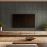 Load image into Gallery viewer, MSI Urban Ridge Ebony 16 in. x 48 in. Matte Ceramic Fluted Wall Tile – Wood Look (15.51 sq. ft./Case)