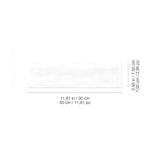 Load image into Gallery viewer, Anatolia 3-inch x 12-inch Artisan White Matte Pressed Wall Tile (10.66 sq.ft. / Case)