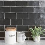 Load image into Gallery viewer, Merola Tile Chester Matte Nero 3 in. x 6 in. Ceramic Wall Tile (5.72 sq. ft./Case)
